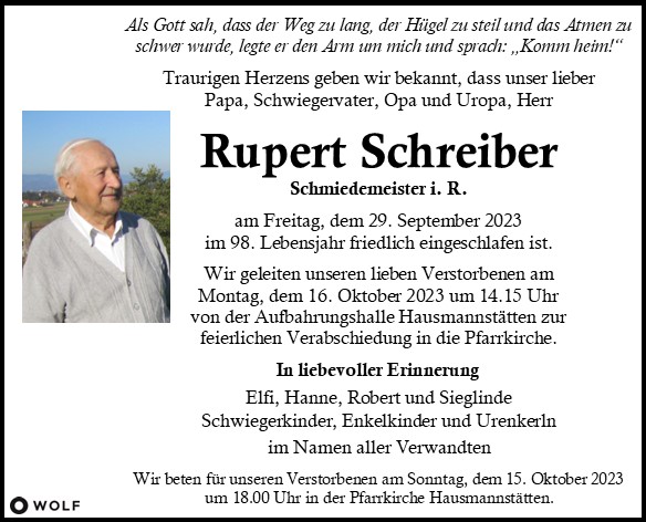 Rupert Schreiber